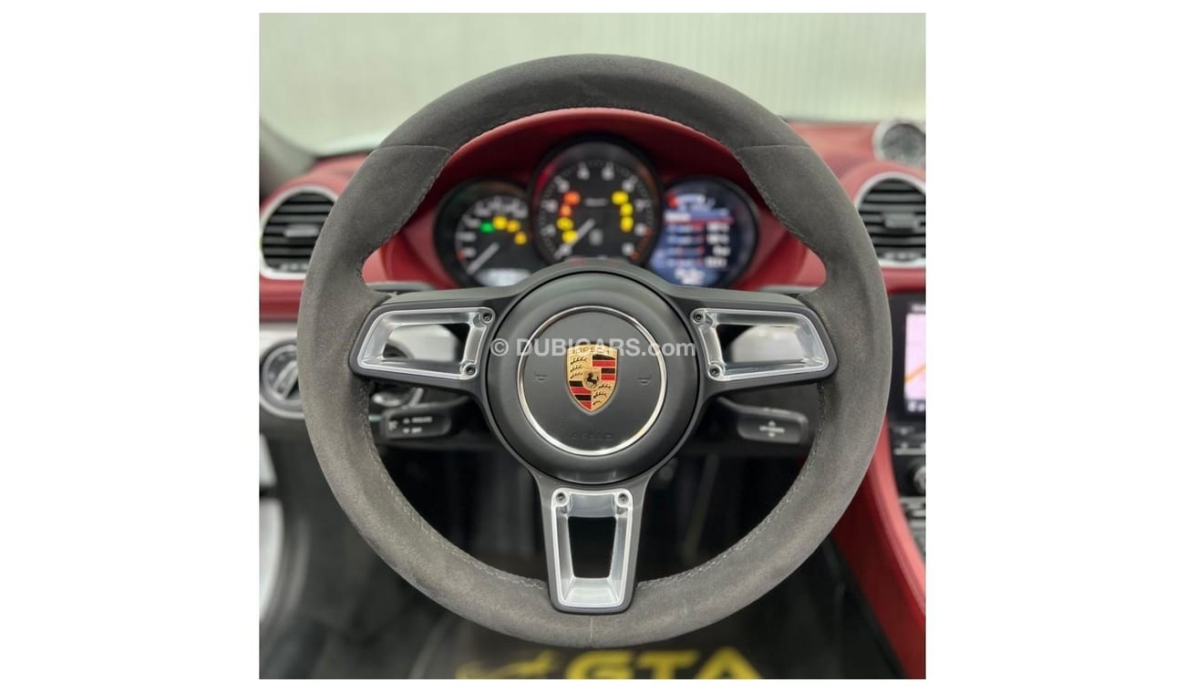 Porsche 718 Spyder 2020 Porsche 718 Spyder Manual, Feb 2026 Porsche Warranty, Full Porsche Service History, GCC