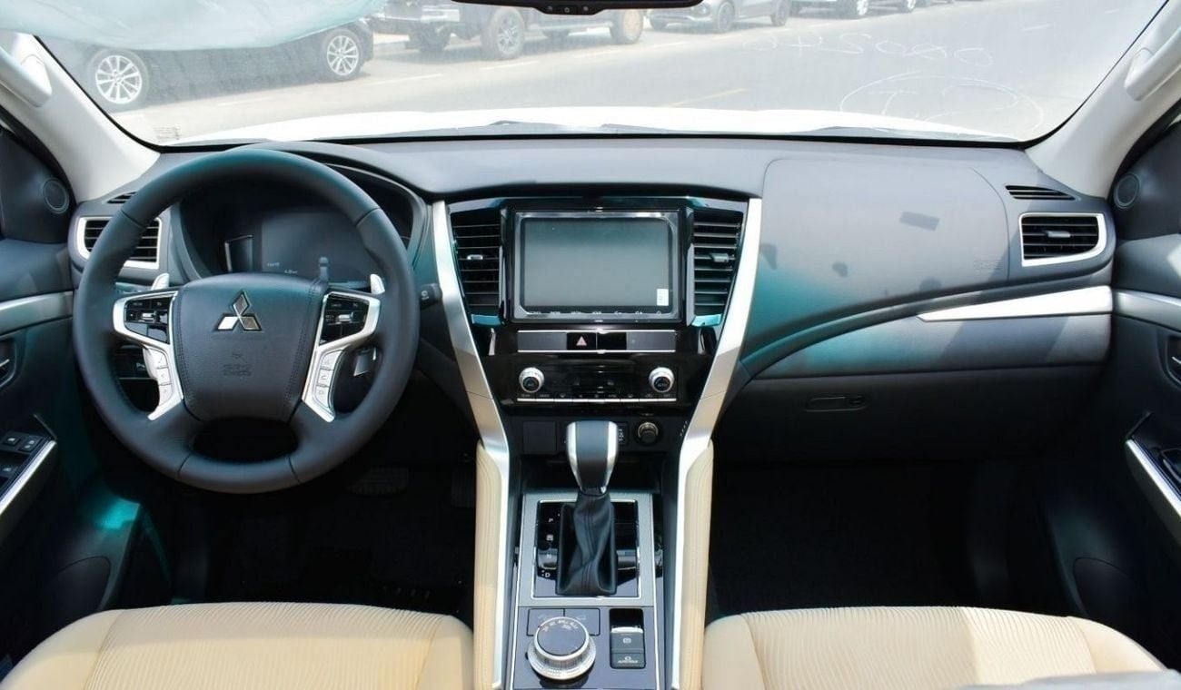 ميتسوبيشي مونتيرو Brand New Mitsubishi Montero Sport 2023 Export 3.0L A/T 4WD Petrol|White/Beige |MONTEROSPORTGLS2|