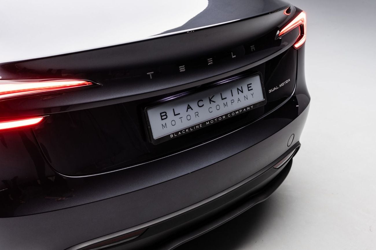 Tesla Model 3 LONG RANGE BUY NOW, PAY 2027 | THE BLACKLINE STANDARD | Tesla Warranty February 2028, GCC, Low KM's