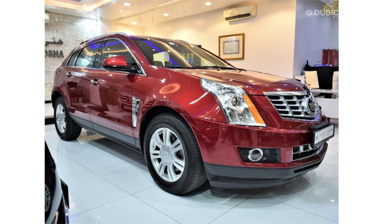 Cadillac SRX EXCELLENT DEAL for our Cadillac SRX4 3.6 ( 2015 Model! ) in Red Color! GCC Specs