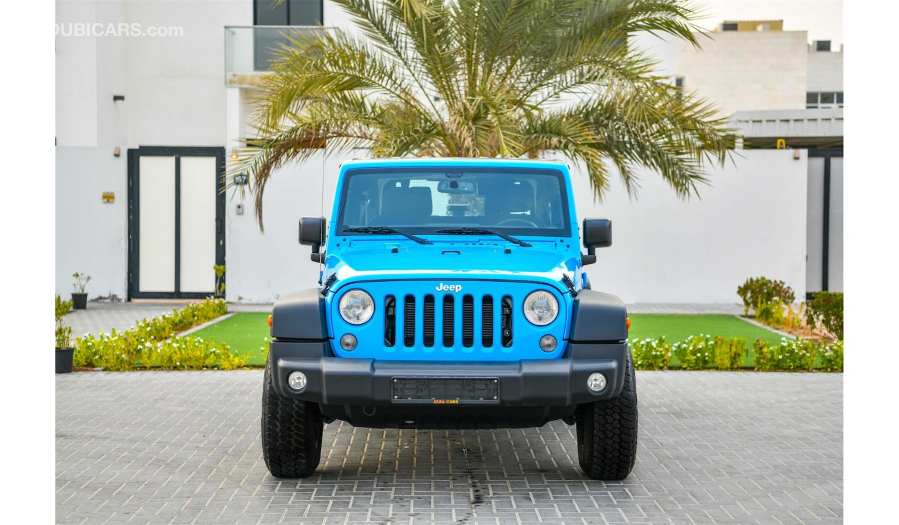 جيب رانجلر Sport Agency Warranty 2023! Immaculate Condition - GCC - AED 1,841 PM - 0% DP