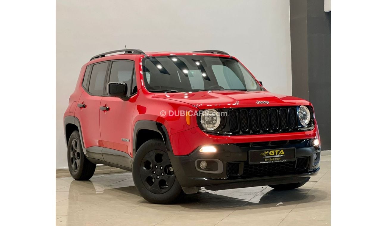Jeep Renegade 2017 Renegade Longitude, Full Service History, Warranty, GCC