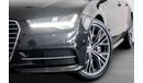 Audi A7 50 TFSI 2017 Audi A7 S-Line Sportback / 3.0L V6 50TFSI / Full Service History