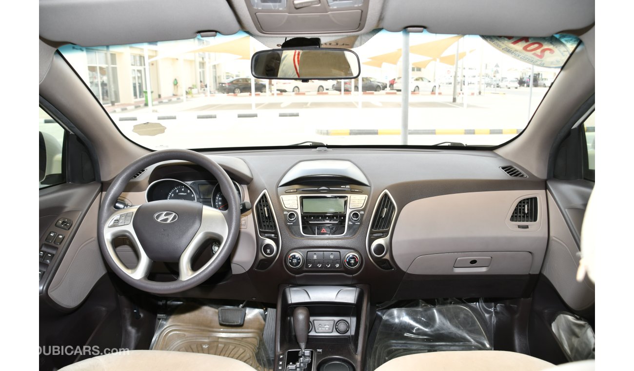 Hyundai Tucson 2014 WHITE GCC NO PAIN NO ACCIDENT PERFECT