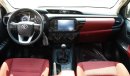 Toyota Hilux 2021 2.4L/Manual/16"Steel/Chrome/Red Interior/DVD/Camera/Diesel/M/T