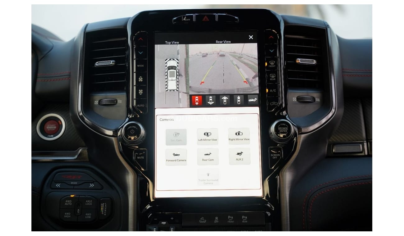 RAM 1500 TRX 2023 RAM 1500 TRX SILVER BEAD LOCK CARBON FIBER 4X4 6.2L V8 GCC 0 Km