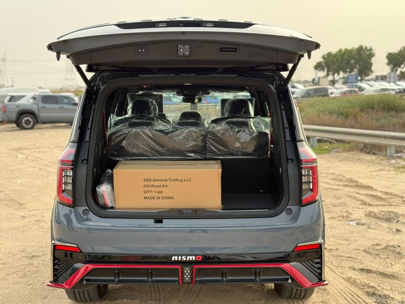 Nissan Patrol NISMO 3.5L TT TOP OPTION FOR EXPORT AND LOCAL WITH COMPRESSOR AND OFFROAD KIT