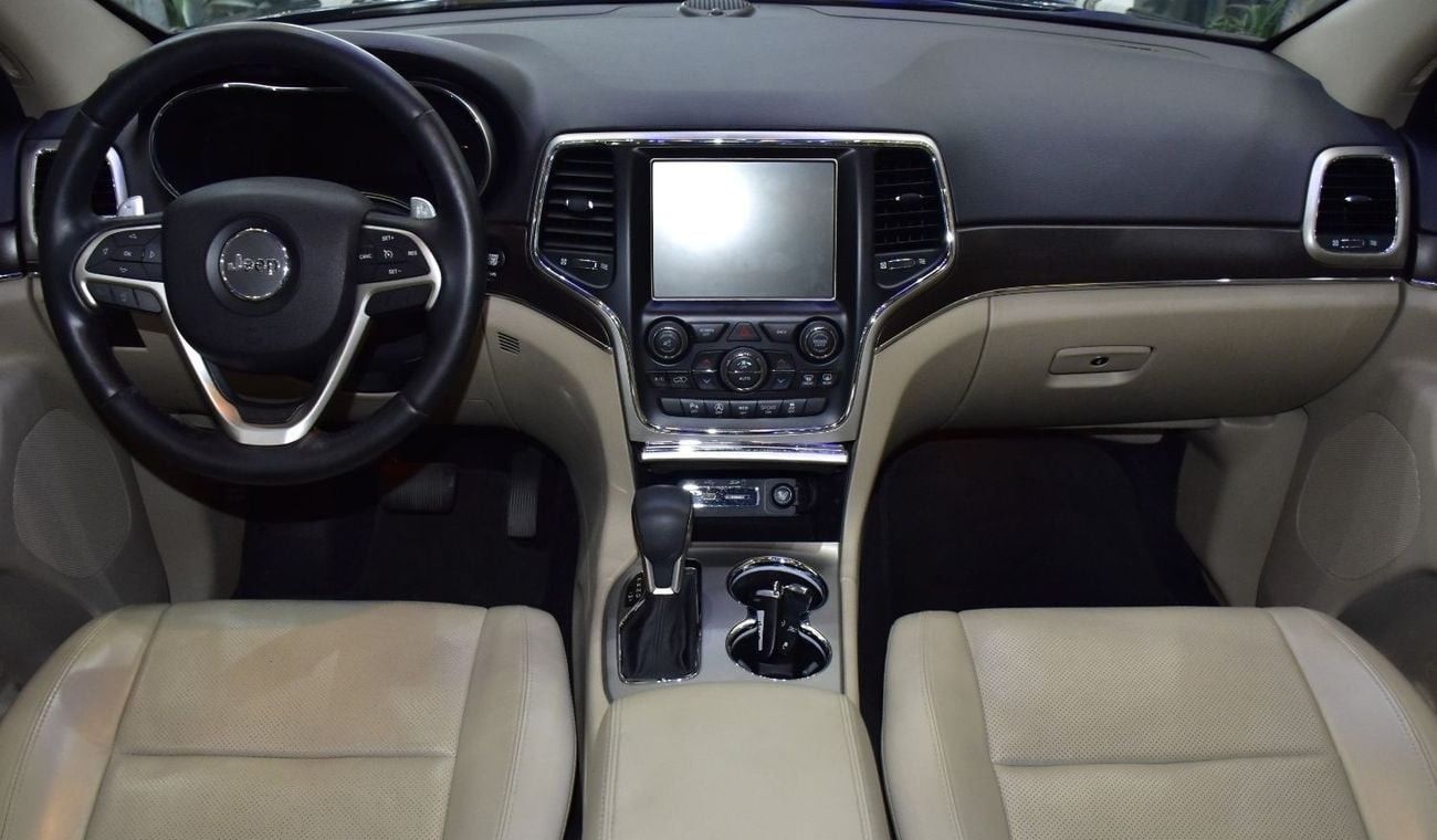 Jeep Grand Cherokee EXCELLENT DEAL for our Jeep Grand Cherokee Limited 4x4 ( 2017 Model ) in Grey Color GCC Specs