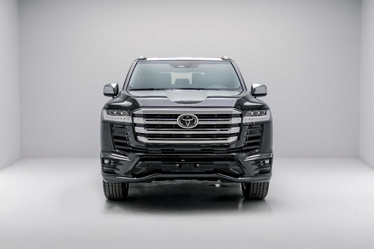 تويوتا لاند كروزر VXR 3.3L - Attitude Black Inside Black & Dark Red | Export Only