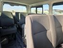 تويوتا هاياس Toyota Hiace Std Roof  15 Seater 2.7l Petrol M/T RWD White Color 2026 Model