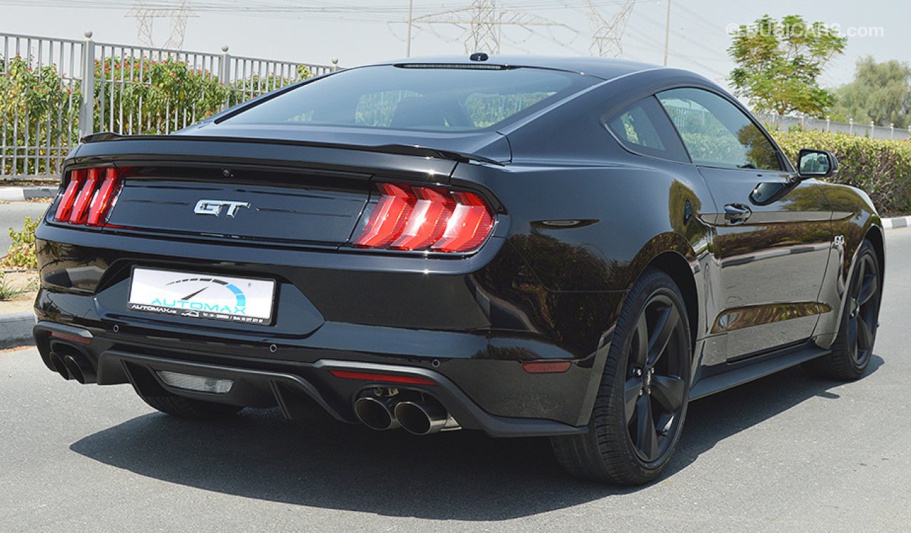 Ford Mustang GT Premium 2018, 5.0 V8 GCC Manual, 0km w/ 3Yrs or 100K km WRNTY + 60K km Service at Al Tayer