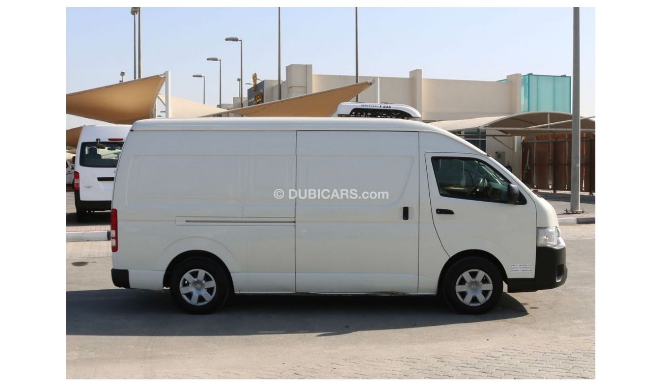 Toyota Hiace 2019 | HIACE HIROOF CHILLER DELIVERY VAN WITH GCC SPECS AND EXCELLENT CONDITION