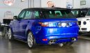 Land Rover Range Rover Sport SVR Warranty 5 years