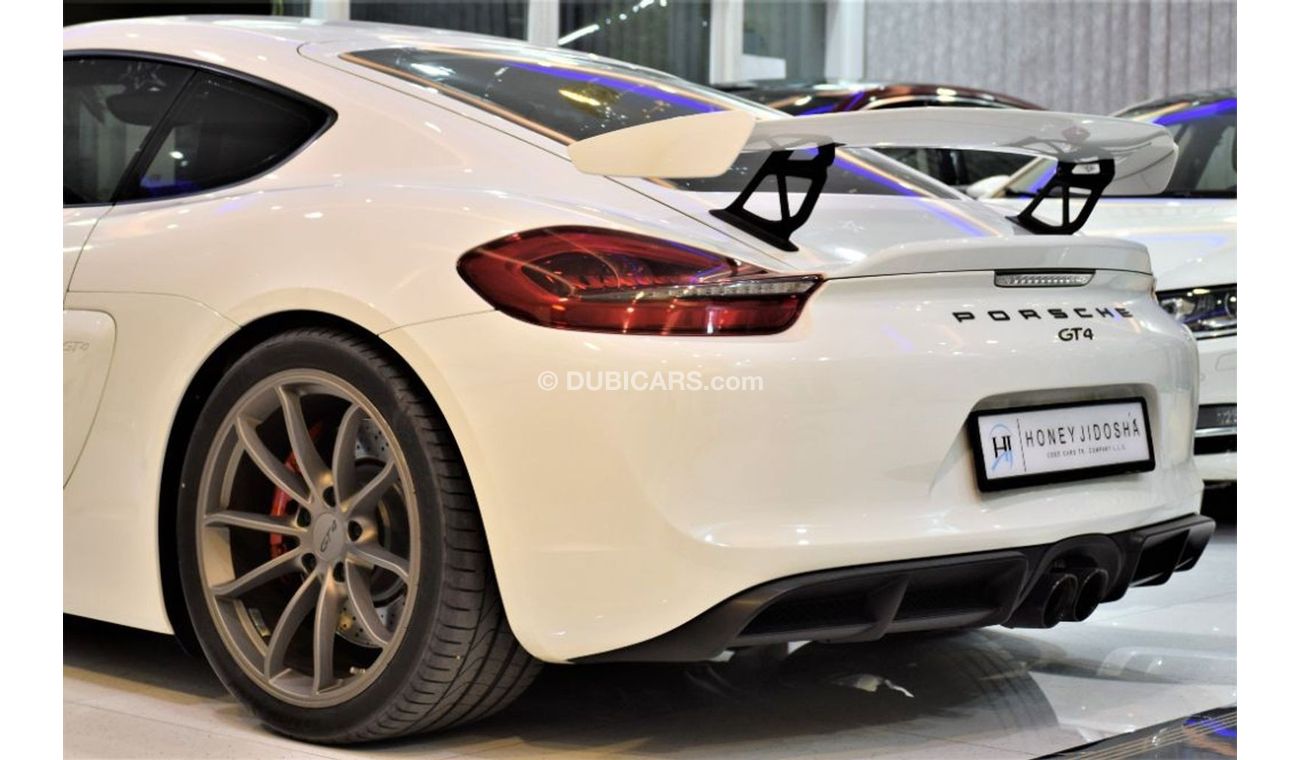 بورش كايمان 718 EXCLUSIVE OFFER • 4,700 PM • 2016 Porsche GT4 Cayman 3.8 F6 RWD 380bhp • GCC • Porsche Warranty