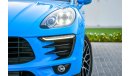 Porsche Macan 2018 - Brand New Car! - GCC - AED 4,289 Per Month - 0% DP