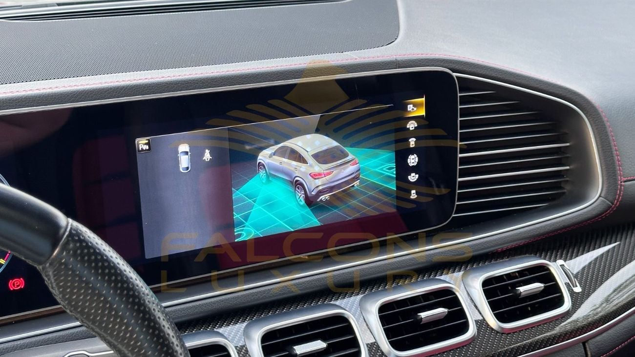 مرسيدس بنز GLE 53 AMG COUPE 4MATIC+ مرسيدس بنز GLE 53 كوبيه موديل 2021، طلاء أصلي، مواصفات AMG الخليجية