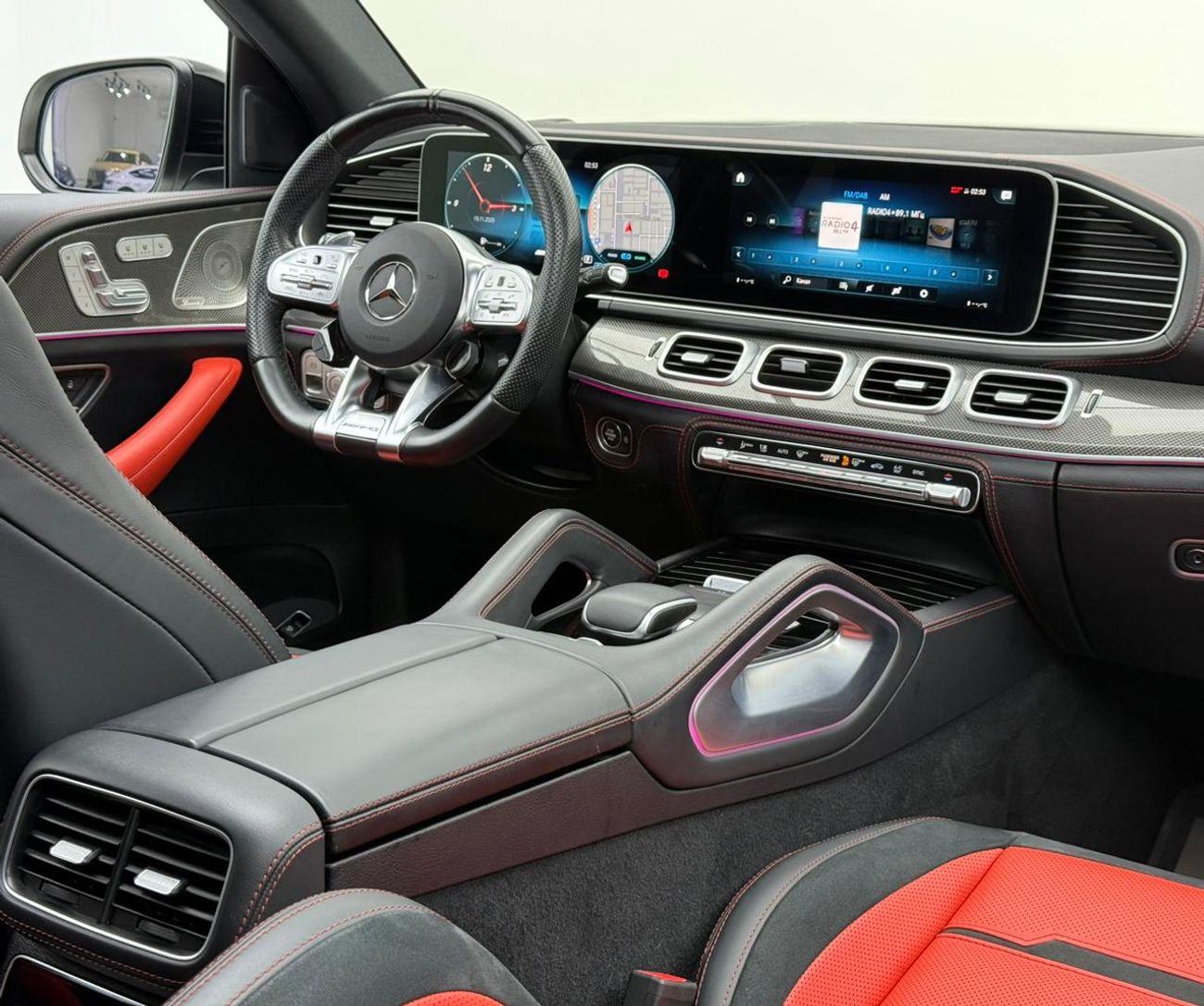 مرسيدس بنز GLE 53 AMG كوبيه 4MATIC+ 2022 Mercedes Benz GLE53 Coupe AMG 4MATIC+, 2027 MB Warranty + Service Pack, Fully Loaded, G