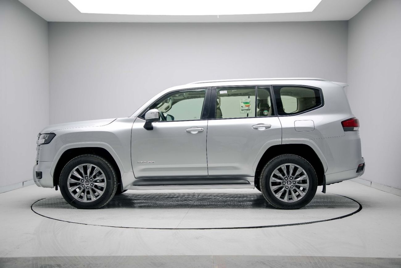 Toyota Land Cruiser GXR 3.5L - Silver Metallic Inside Beige | Export Only