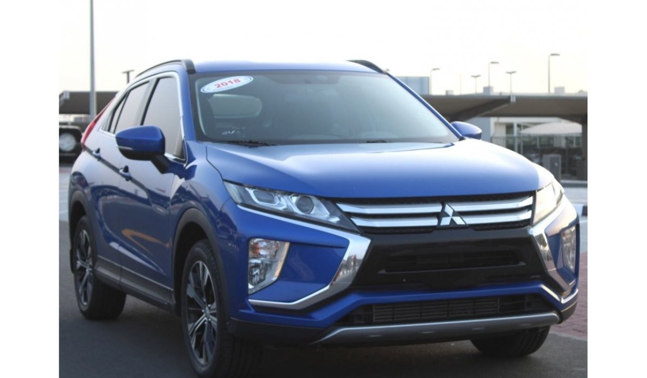 Mitsubishi Eclipse Cross MITSUBISHI ECLIPCE CROSS 2018 GCC BLUE EXCELLENT CONDITION WITHOUT ACCIDENT