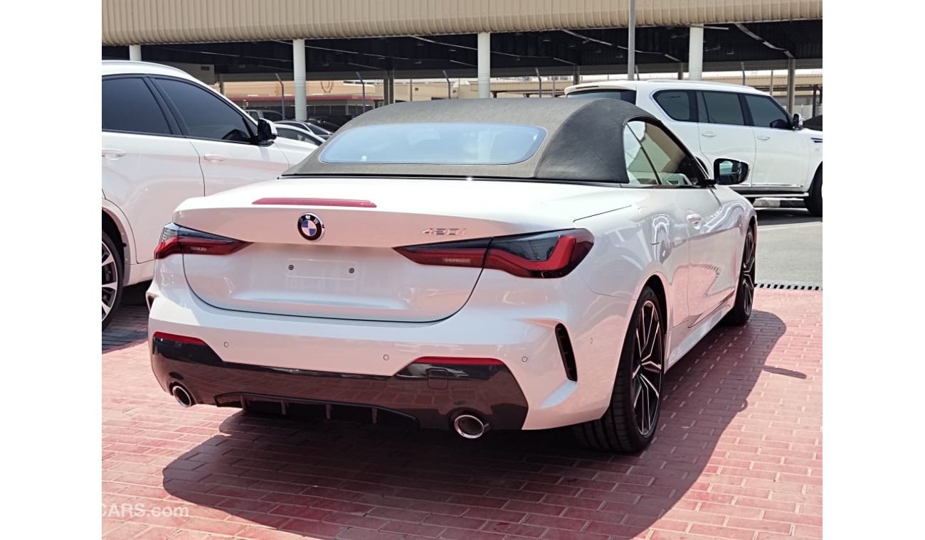 بي أم دبليو 420 I convertible M Sport 5 years warranty and service 2021 GCC