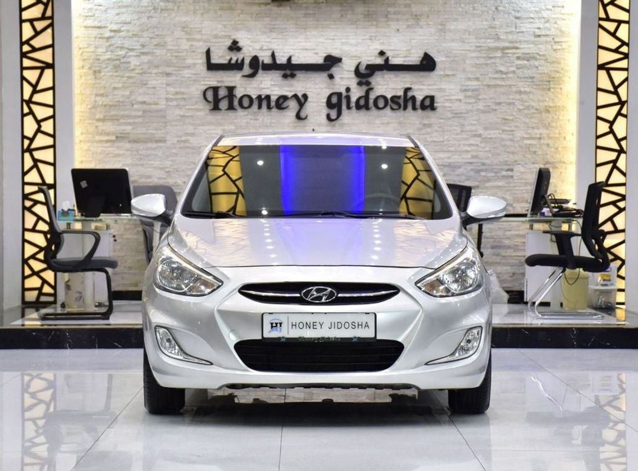 Hyundai Accent EXCELLENT DEAL for our Hyundai Accent 1.6L ( 2017 Model ) in Silver Color GCC Specs
