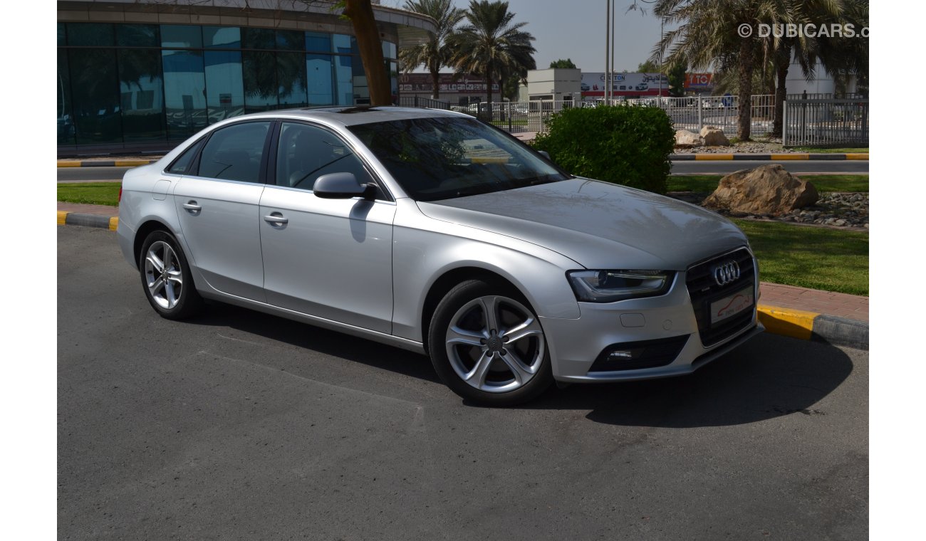 Audi A4 GCC AUDI A4 2014 - ZERO DOWN PAYMENT - 1100 AED/MONTHLY - 1 YEAR WARRANTY