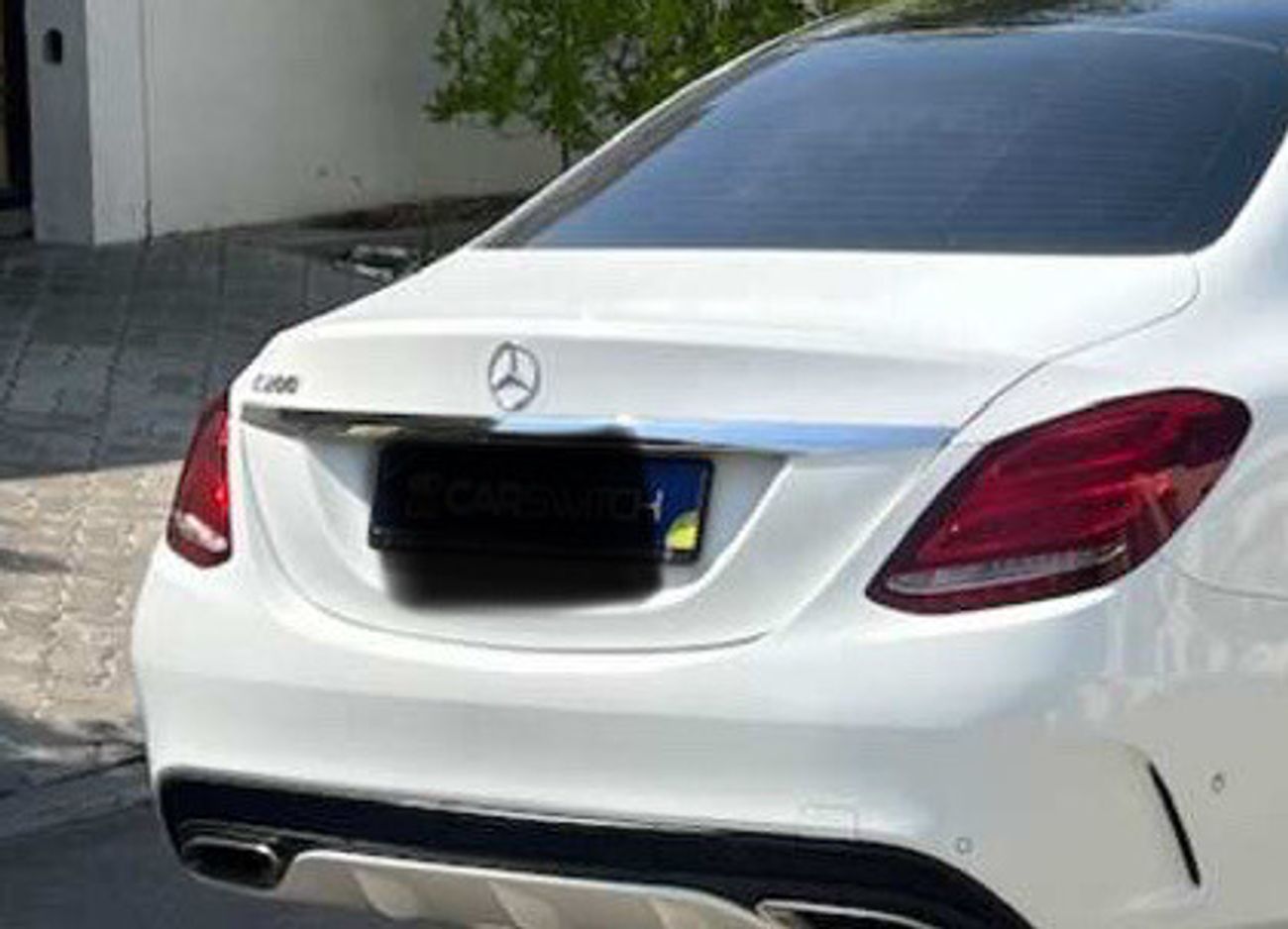Mercedes-Benz C 200 صبغ  وسرفس الوكاله، عقد صيانه ضمان سنه