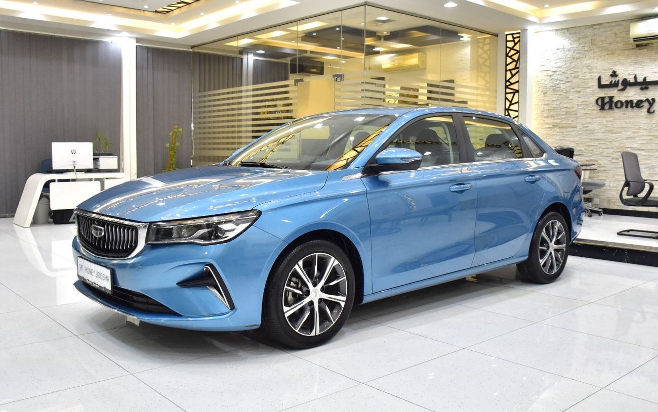Geely Emgrand EXCELLENT DEAL for our Geely Emgrand ( 2024 Model ) in Blue Color GCC Specs