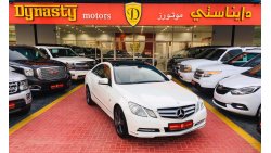 Mercedes-Benz E 250 COUPE. MODEL 2014. 4 CYLINDER.  BLUE EFFICIENCY. GCC SPECS. 219000KM.