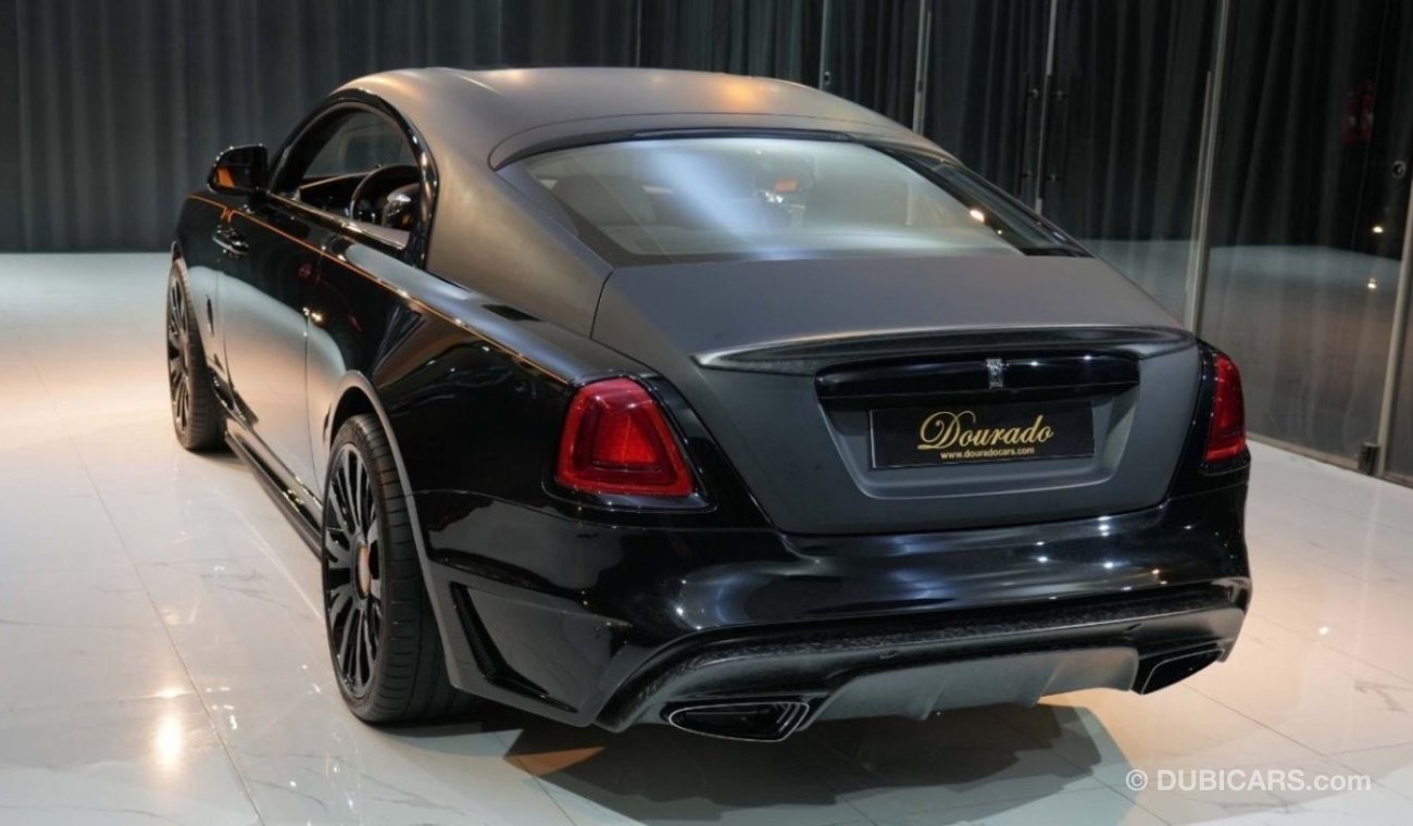 رولز رويس واريث Rolls Royce Wraith Black Badge | Onyx Concept | Used | 2020 | Black Metallic & Anthracite Grey Matte