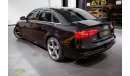 Audi A4 2015 Audi A4 2.0T S-Line Quattro, Warranty, Full History, GCC