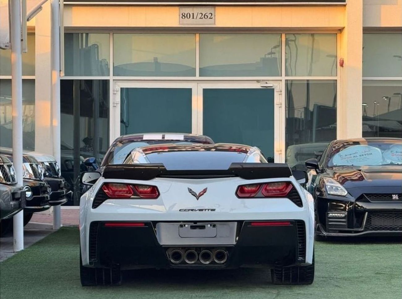 Chevrolet Corvette CHEVROLET CORVETTE C7 GRAND SPORT GCC 2018  PERFECT CONDITION FULL CARBON FIBER PERFECT CONDITION