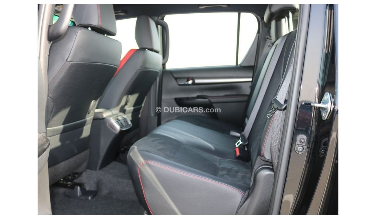 Toyota Hilux GR SPORT WITH RADAR AND 360 CAMERA SPECIAL SPORT RED INTERIOR EXPORT ONLY