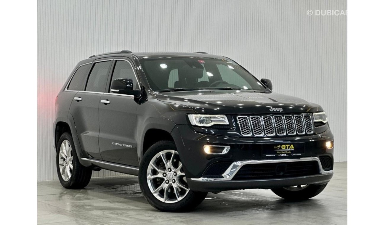 Jeep Grand Cherokee Summit 2015 Jeep Grand Cherooke Summi V8, Jeep Full Service History, Low Kms, GCC