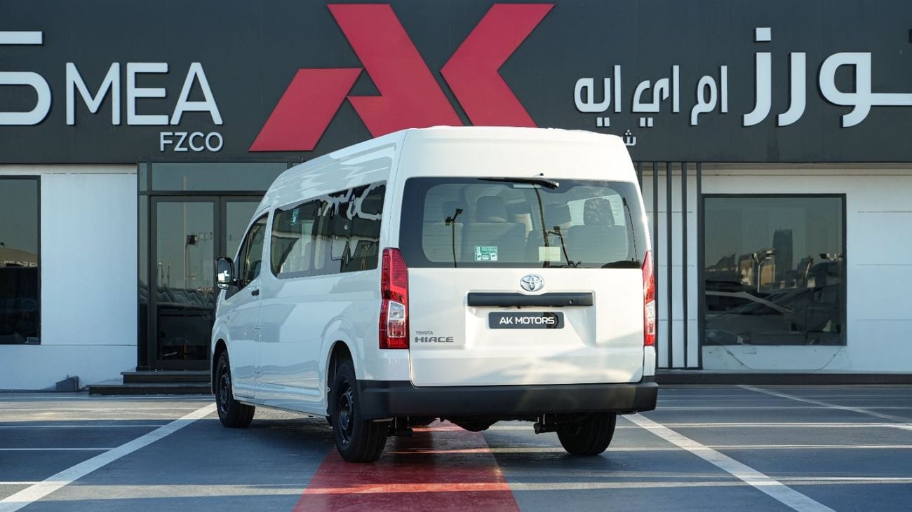 Toyota Hiace 3.5L PETROL MANUAL13 SEATER PASSENGER HIGH ROOF 2026MY EXPORT PRICE