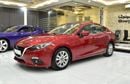 Mazda 3 EXCELLENT DEAL for our Mazda 3 ( 2015 Model ) in Red Color GCC Specs