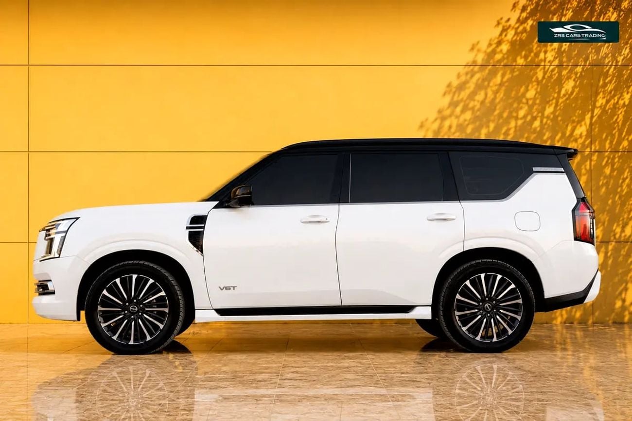 Nissan Patrol Le Platinum City GCC Specs / AW Rostamani Warranty + Service
