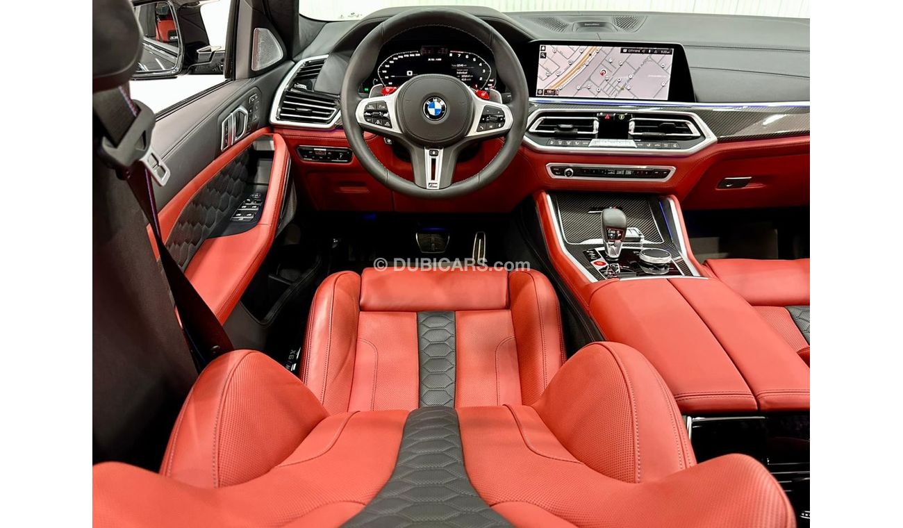 BMW X6M 2021 BMW X6M Competition, 10/2024  AGMC BMW Warranty +  Service Contract, GCC