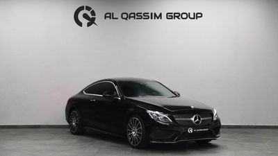 مرسيدس بنز C 300 كوبيه GCC | C300 Coupe | 1950 AED Monthly | Free Insurance + Registration | 2 Years Warranty | Ref#F638630