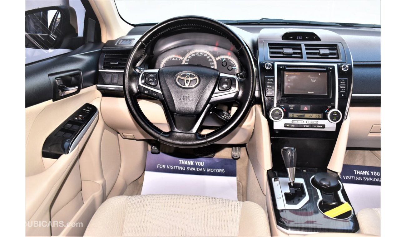 Toyota Camry AED 1174 PM | 0% DP | 2.5L SE GCC WARRANTY