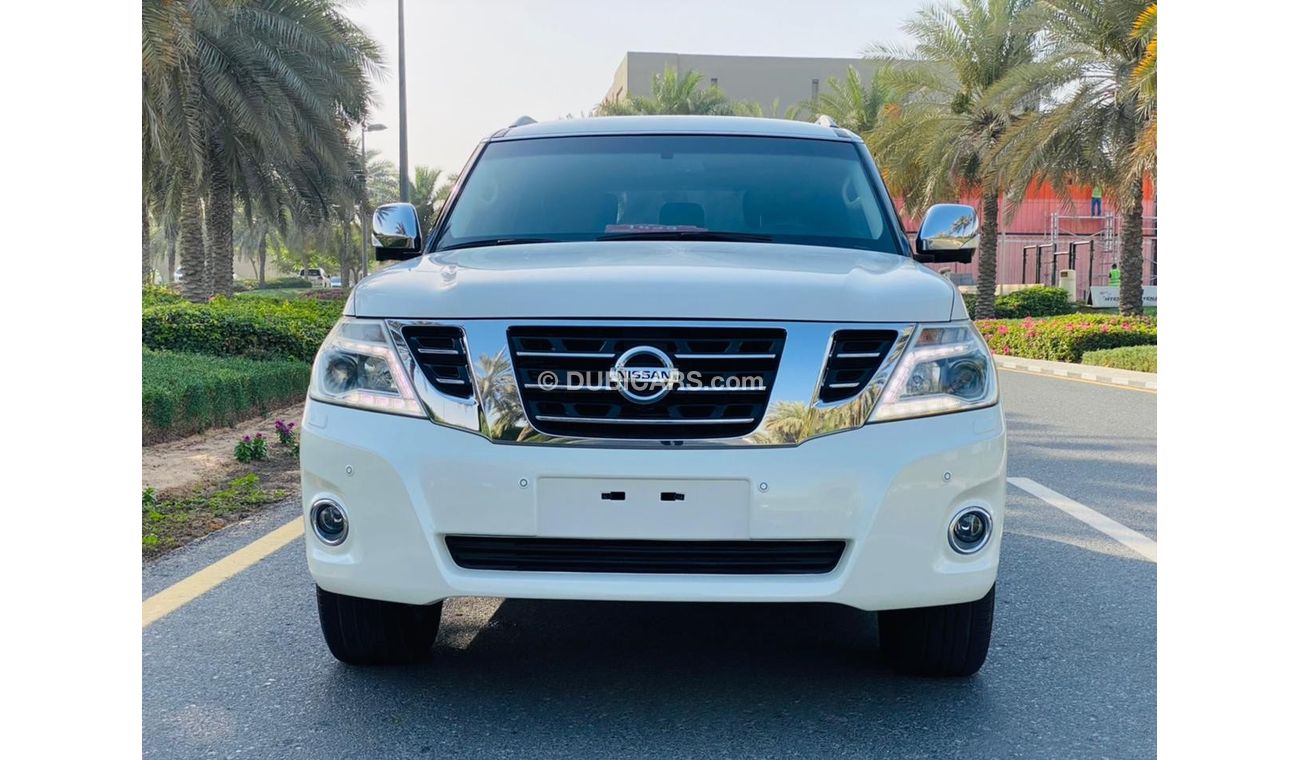 Nissan Patrol SE Platinum City Nissan patrol 2014 platinum full option perfect condition