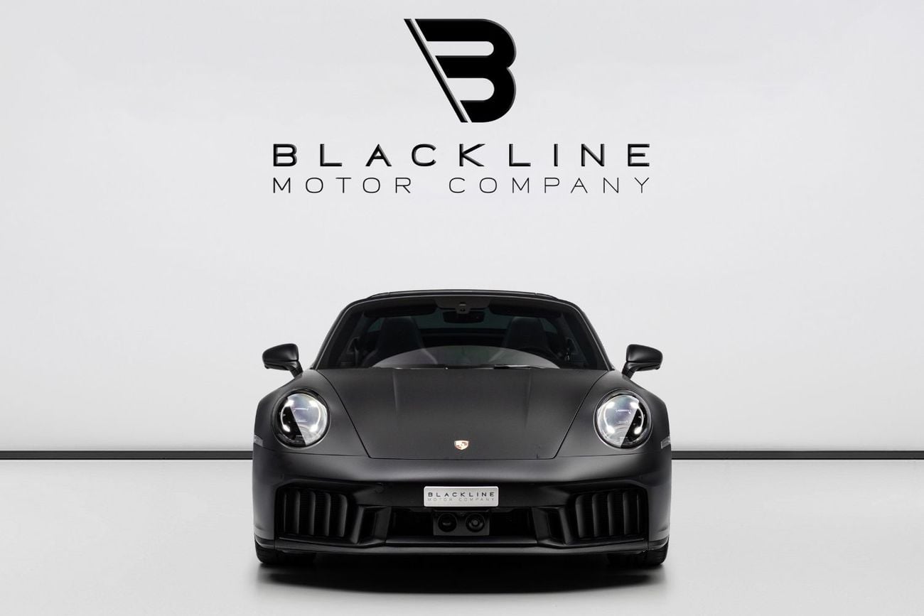 Porsche 911 TARGA 4GTS BUY NOW, PAY 2027 | THE BLACKLINE STANDARD | October 2028 Porsche Warranty, GCC