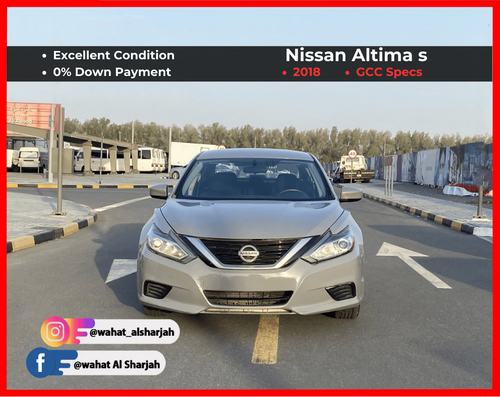 نيسان ألتيما Altima S | GCC specs | 2018 model | Good condition