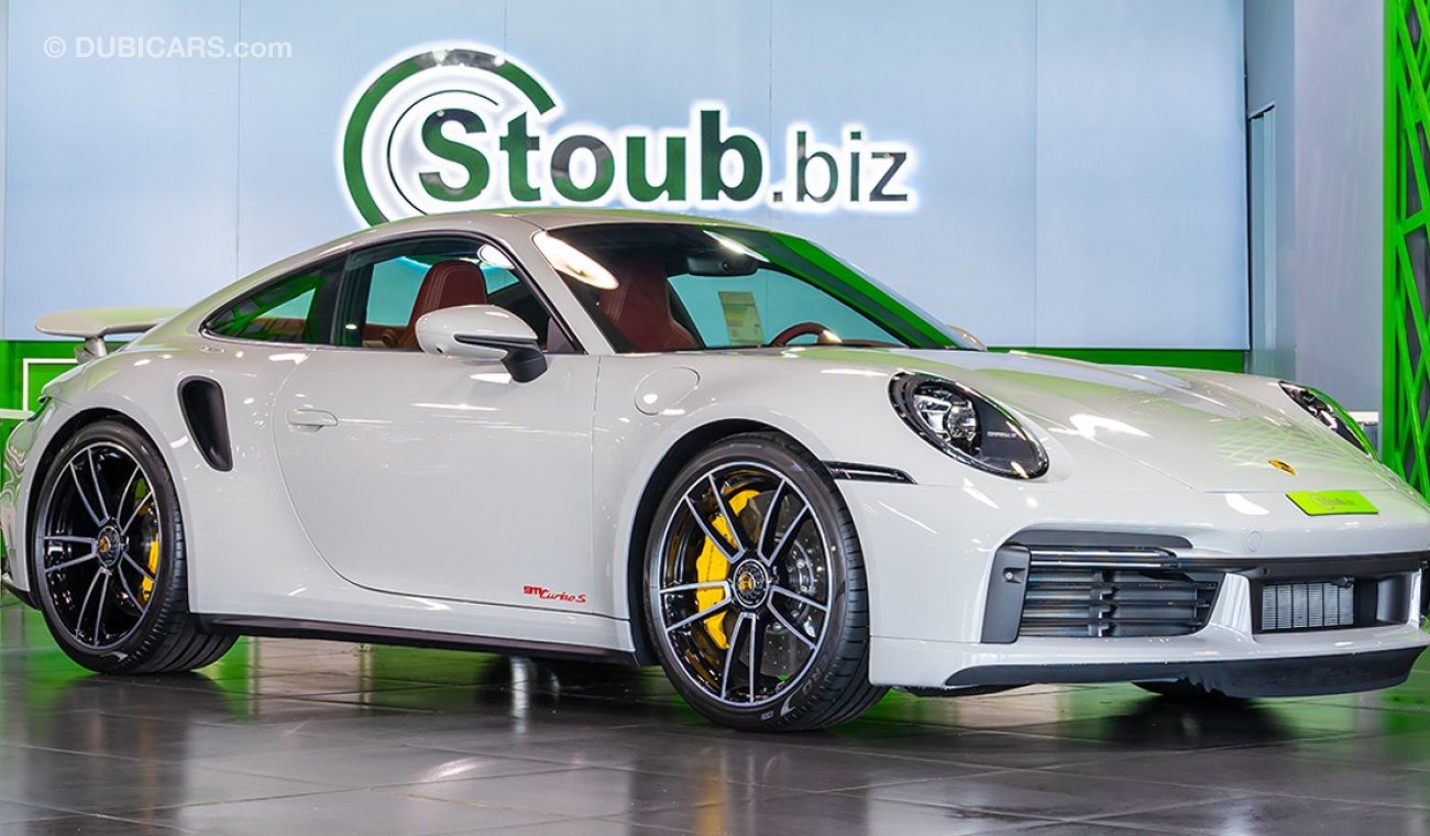 Porsche 911 Turbo S IN CRAYON WITH 2 YEARS WARRANTY | GCC SPEC | BRAND NEW |