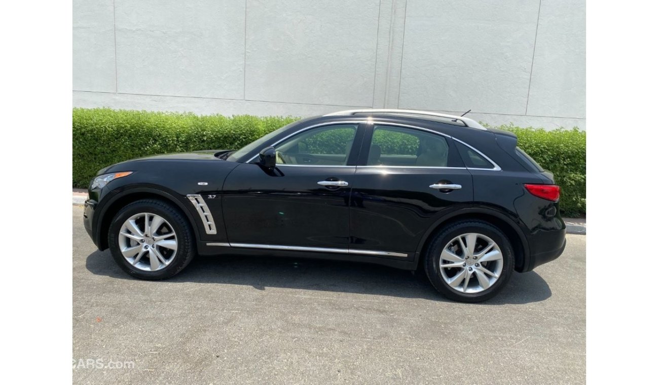 إنفينيتي QX70 AED 1725/ month INFINITI QX-70 FULL OPTION 3.7 V6 EXCELLENT CONDITION UNLIMITED KM WARRANTY..