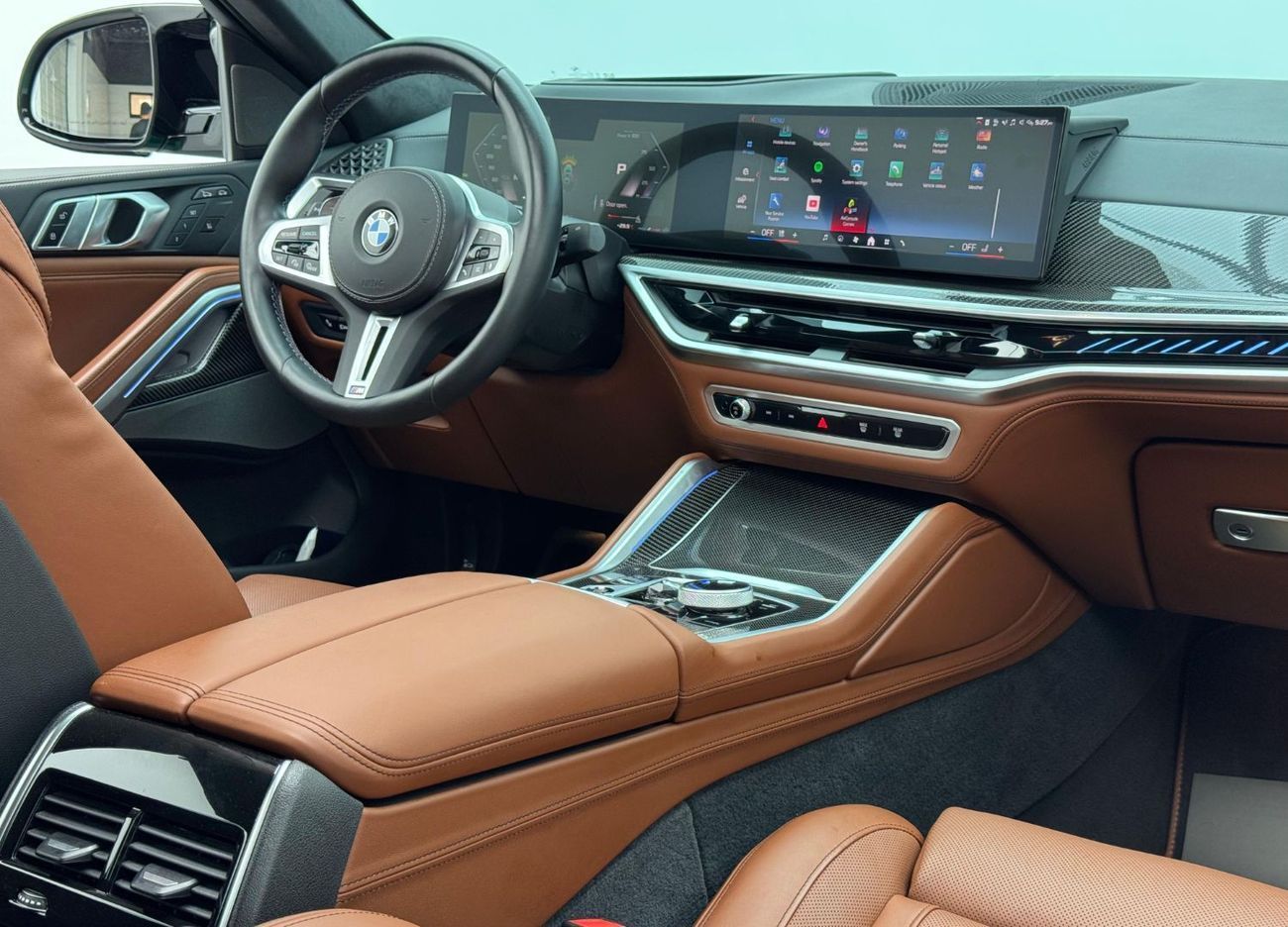 BMW X6 2024 BMW X6 M60i xDrive, Full PPF, 2028 BMW Agency Warranty & Service Contract, Agency FSH, GCC