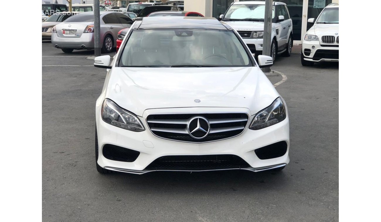 مرسيدس بنز E 350 موديل 2014 وارد حاله ممتازه من الداخل والخارج فل مواصفات