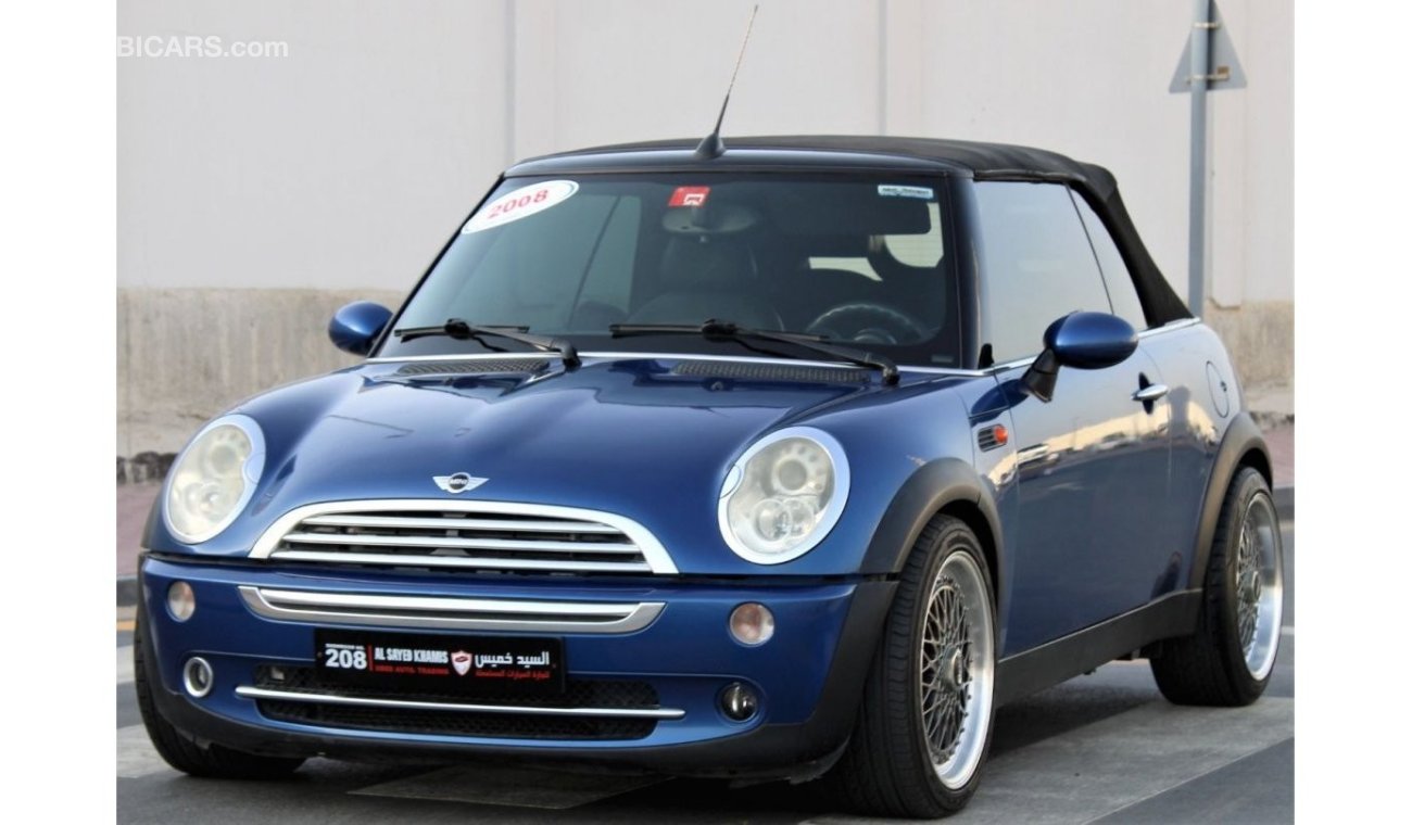 Mini Cooper Cabrio Mini Cooper Cutter 2008 GCC 1600 CC in excellent condition without accidents, very clean from inside