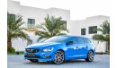 فولفو V60 Polestar Strait 6 345bhp AWD - 2 Years Warranty!  AED 1,840 per month - 0% Downpayment