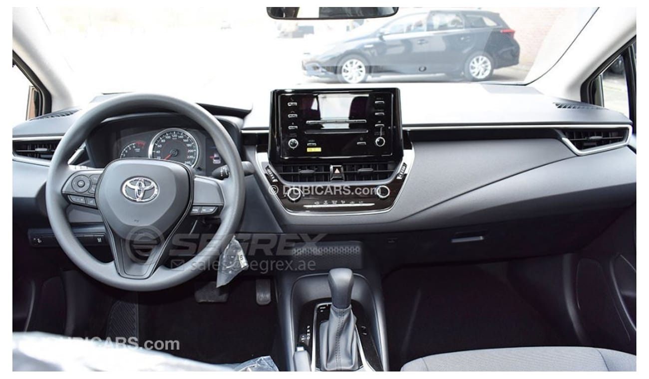 تويوتا كورولا محرك 1.6 الشكل الجديد للتسجيل و التصدير- السيارة في اوربا